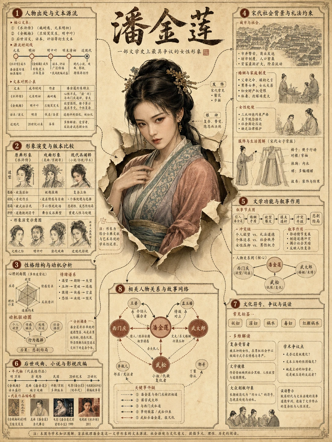 这条提示非常适合需要展示详细科学知识的场景,特别是对于那些希望以视觉吸引人的方式传达复杂信息的中文教育或科普项目。